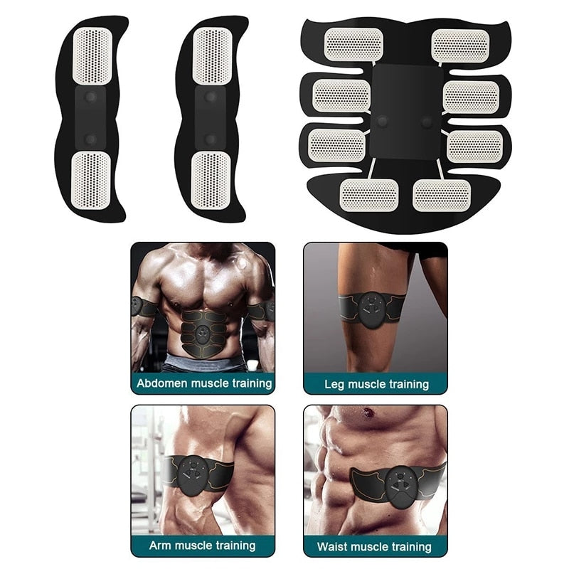 Entraîneur corporel de Stimulation musculaire de hanche d'abs abdominaux d'ems de forme physique à la maison