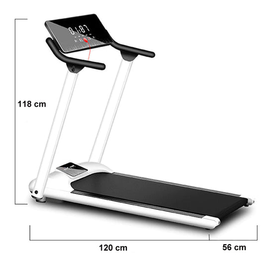 Mini équipement pliable de tapis roulant d'exercice de forme physique de gymnase à la maison d'intérieur avec l'affichage numérique