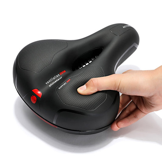 Selle rembourrée épaisse et confortable pour vélo et vélo+.