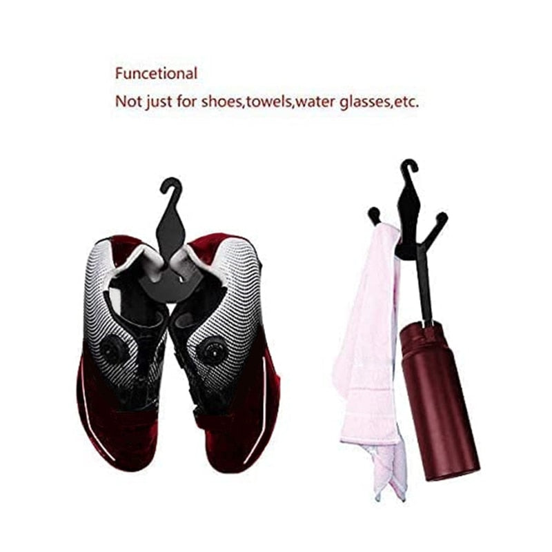 Cintre à chaussures en acrylique 2 pièces pour vélo/vélo peloton +