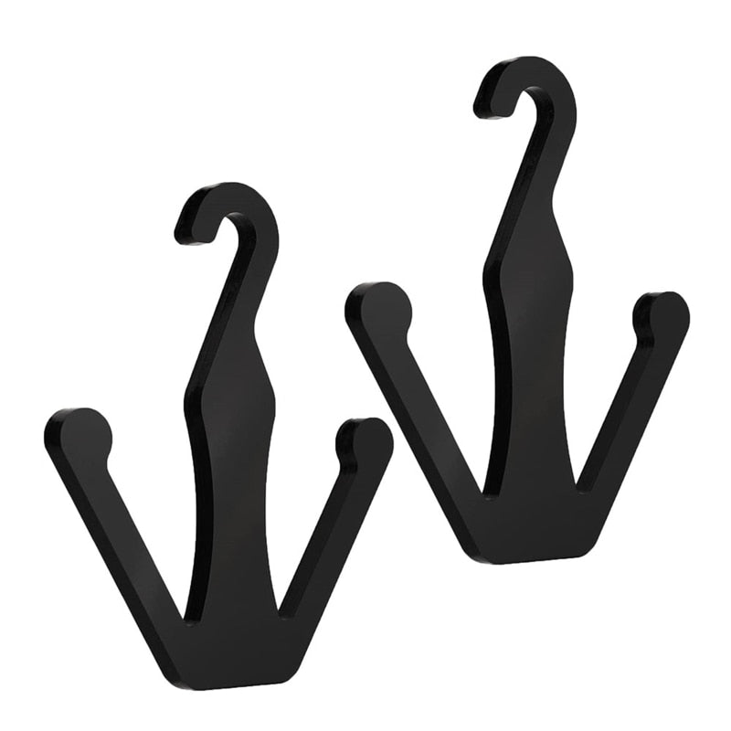 Cintre à chaussures en acrylique 2 pièces pour vélo/vélo peloton +