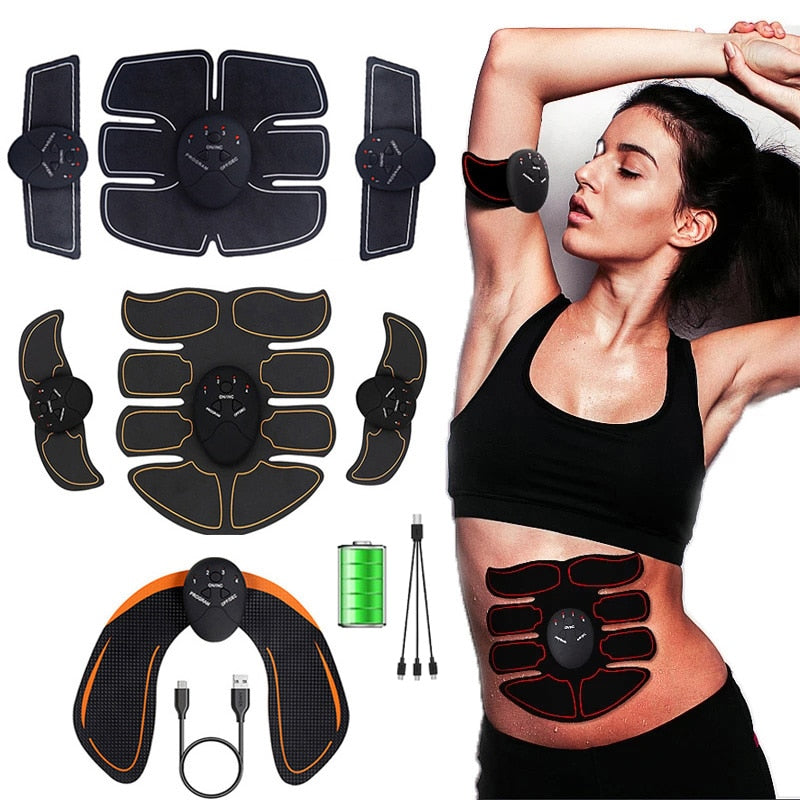 Entraîneur corporel de Stimulation musculaire de hanche d'abs abdominaux d'ems de forme physique à la maison